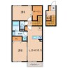 名鉄三河線/碧南中央駅 徒歩29分 2階 築5年 2LDKの間取り
