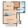 名鉄西尾線/西尾口駅 徒歩14分 1階 築5年 1LDKの間取り