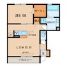 名鉄西尾線/西尾口駅 徒歩14分 1階 築5年 1LDKの間取り