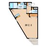 レジデンス幸田駅前 1Rの間取り
