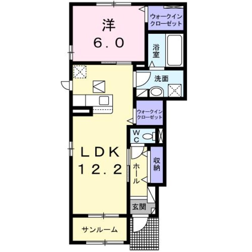 間取図 エスペランサ