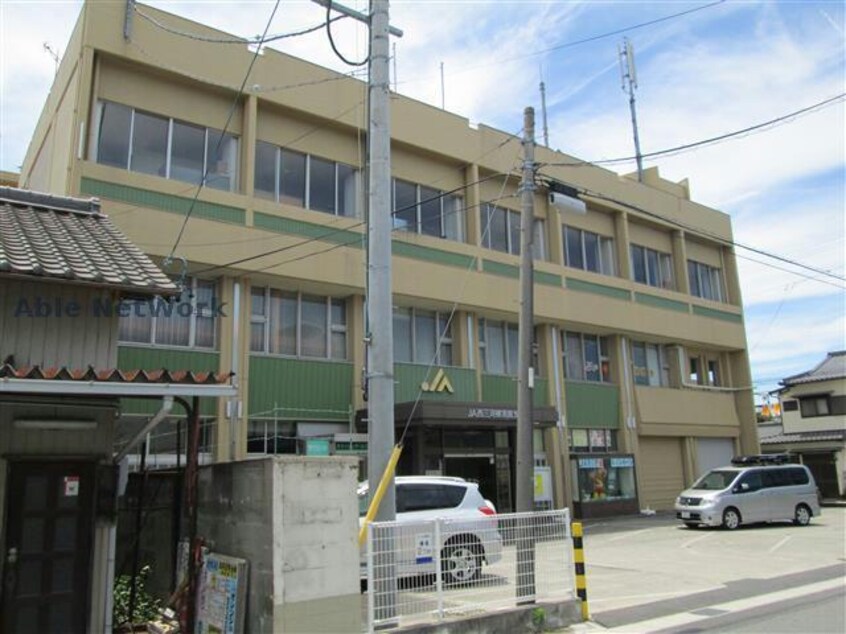 JA西三河横須賀支店(銀行)まで781m ウッズホームⅢ、Ⅳ