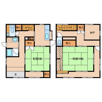 間取図 名鉄バス（幡豆郡）/赤羽根口 徒歩4分 1階 築27年