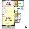 名鉄西尾線/西尾口駅 徒歩12分 1階 築浅 1LDKの間取り
