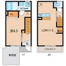 名鉄三河線/碧南中央駅 徒歩18分 1階 築浅 1LDKの間取り