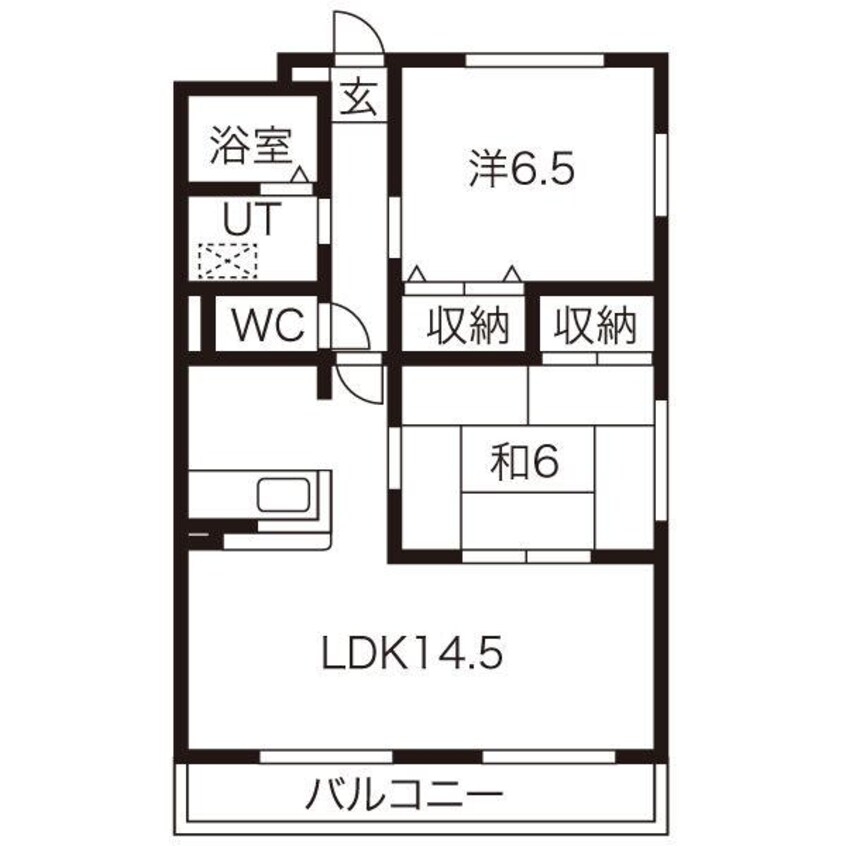 間取図 くるくるバス（碧南市）/岬町 徒歩11分 3階 築20年