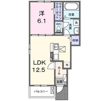 間取図 名鉄蒲郡線/西幡豆駅 徒歩11分 1階 1年未満