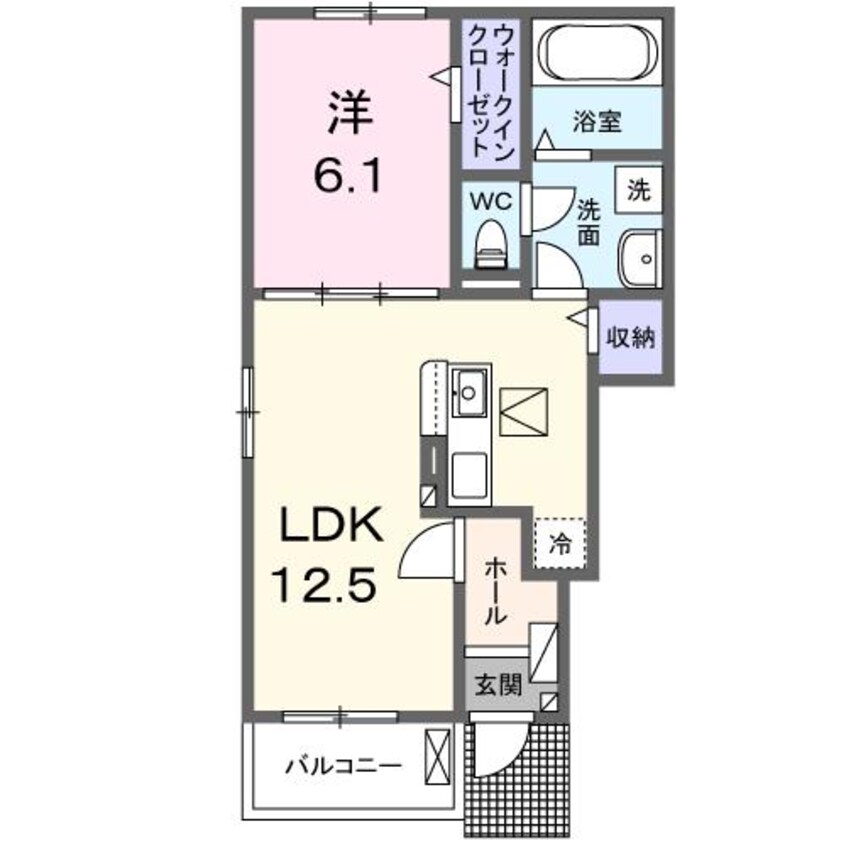 間取図 名鉄蒲郡線/西幡豆駅 徒歩11分 1階 1年未満