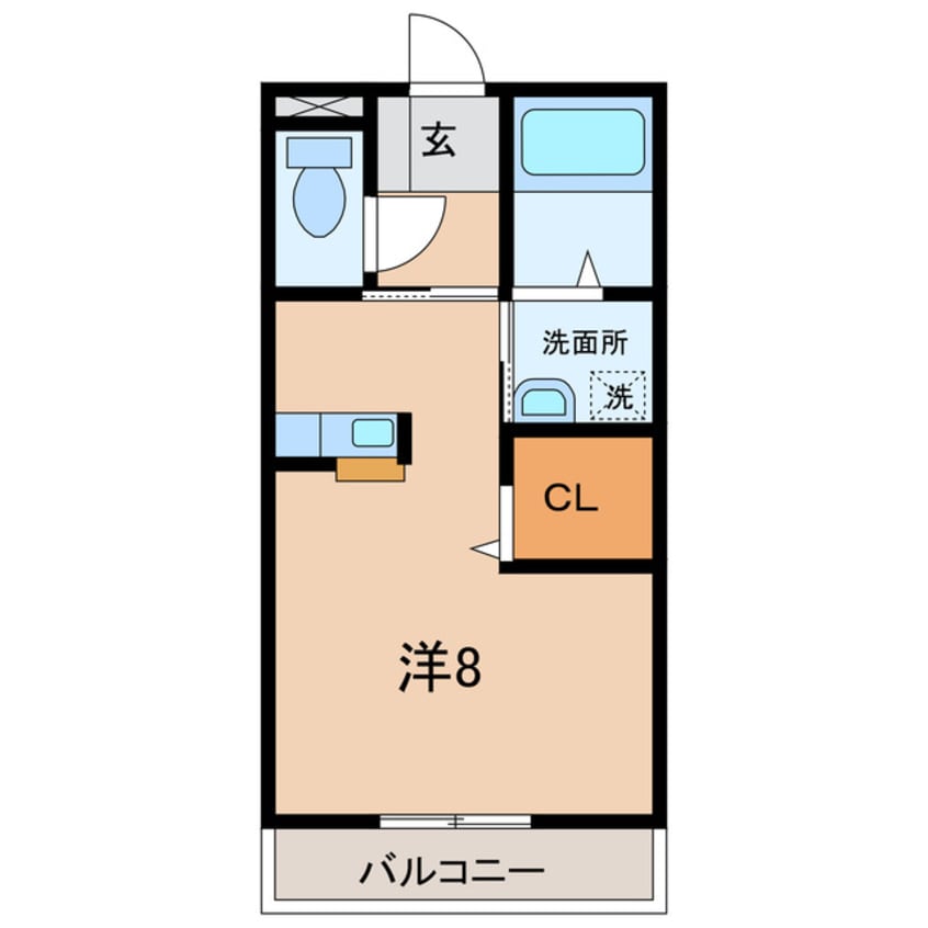 間取図 名鉄西尾線/西尾口駅 徒歩16分 1階 築17年