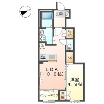 間取図 名鉄西尾線/西尾駅 徒歩9分 1階 建築中