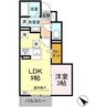 名鉄三河線/北新川駅 徒歩24分 1階 築浅 1LDKの間取り