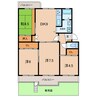名鉄西尾線/桜町前駅 徒歩6分 1階 築42年 4DKの間取り