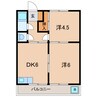 名鉄三河線/北新川駅 徒歩5分 2階 築43年 2DKの間取り