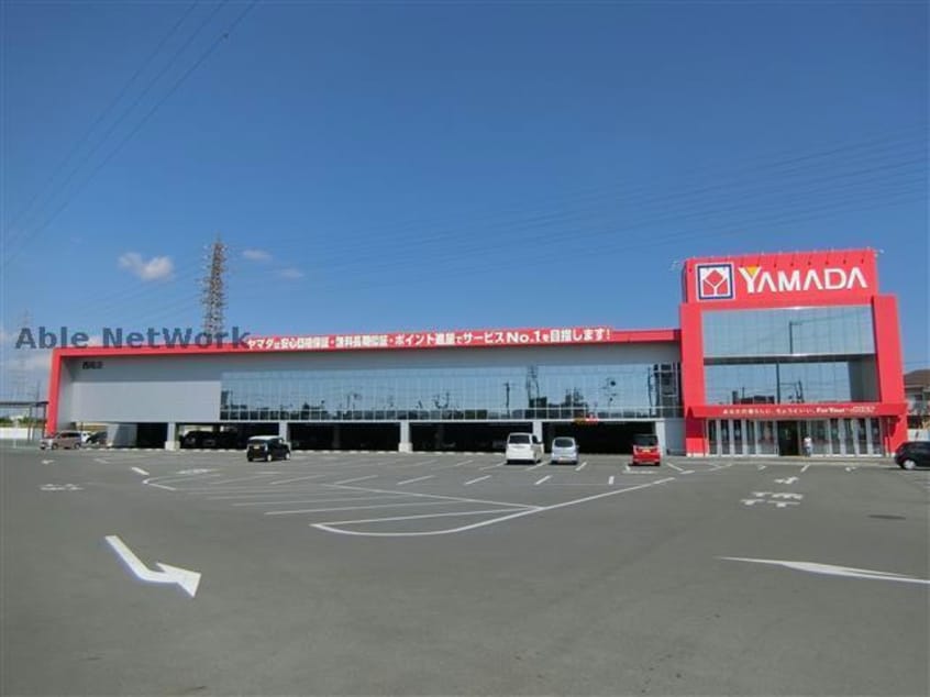 ヤマダデンキテックランド西尾店(電気量販店/ホームセンター)まで339m 名鉄西尾線/西尾口駅 徒歩3分 1-2階 建築中