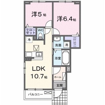 間取図 名鉄西尾線/西尾口駅 徒歩16分 1階 建築中