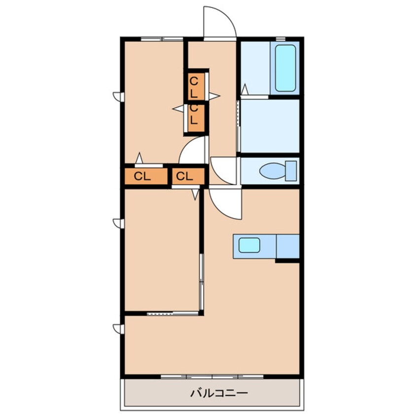 間取図 名鉄西尾線/福地駅 徒歩14分 1階 築4年