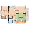 近鉄難波線・奈良線/近鉄奈良駅 バス:14分:停歩5分 2階 築34年 2LDKの間取り