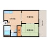 桜井線<万葉まほろば線>/京終駅 徒歩5分 1階 築38年 2DKの間取り