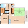 近鉄難波線・奈良線/近鉄奈良駅 バス:10分:停歩7分 2階 築27年 2LDKの間取り
