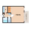 近鉄難波線・奈良線/近鉄奈良駅 徒歩11分 2階 築25年 1Kの間取り