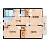 大和路線・関西本線/奈良駅 バス:10分:停歩3分 2階 築32年 3DKの間取り