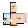 近鉄難波線・奈良線/近鉄奈良駅 徒歩9分 2階 築30年 1Kの間取り