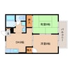大和路線・関西本線/奈良駅 バス:8分:停歩6分 2階 築34年 2DKの間取り
