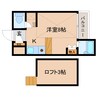 近鉄難波線・奈良線/近鉄奈良駅 徒歩18分 2階 築34年 1Rの間取り