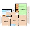 近鉄難波線・奈良線/近鉄奈良駅 バス:10分:停歩5分 1階 築27年 3Kの間取り