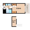 大和路線・関西本線/奈良駅 徒歩5分 5階 築33年 1Kの間取り