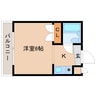大和路線・関西本線/奈良駅 バス:6分:停歩2分 3階 築31年 1Kの間取り