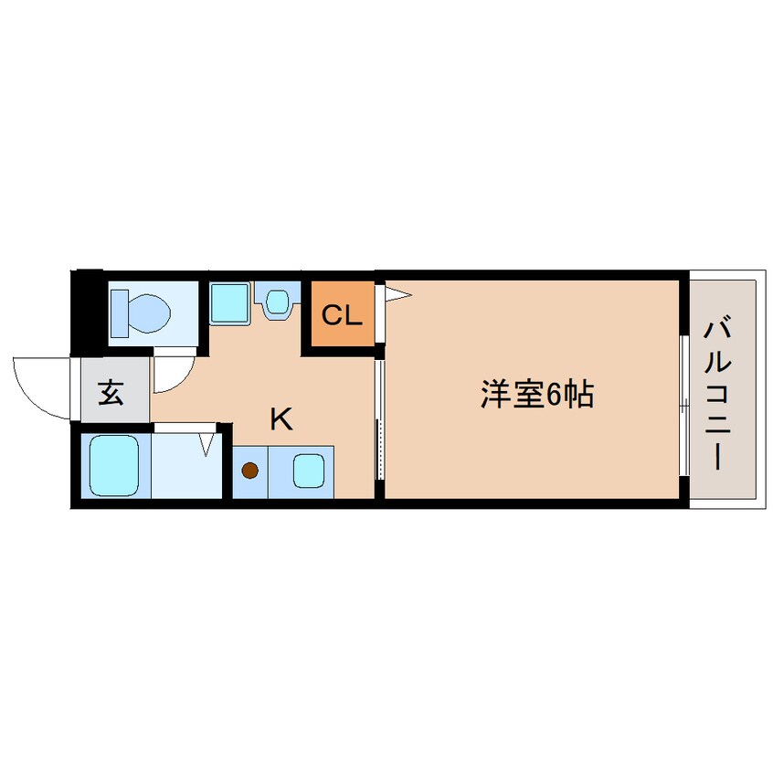 間取図 大和路線・関西本線/奈良駅 バス16分大和ハウス前下車:停歩4分 2階 築28年