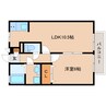 大和路線・関西本線/奈良駅 バス:17分:停歩5分 2階 築24年 1LDKの間取り