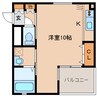 近鉄難波線・奈良線/近鉄奈良駅 徒歩14分 3階 築19年 1Rの間取り