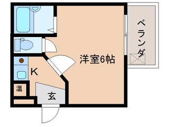 間取図 近鉄難波線・奈良線/近鉄奈良駅 徒歩10分 3階 築31年