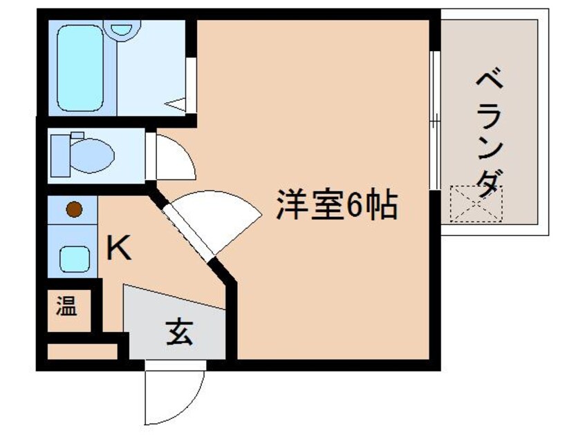 間取図 近鉄難波線・奈良線/近鉄奈良駅 徒歩10分 3階 築32年