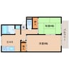 大和路線・関西本線/奈良駅 バス:10分:停歩5分 2階 築39年 2DKの間取り
