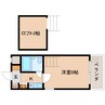 近鉄難波線・奈良線/近鉄奈良駅 徒歩18分 2階 築37年 1Kの間取り