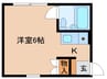 近鉄難波線・奈良線/近鉄奈良駅 徒歩10分 2階 築34年 1Rの間取り