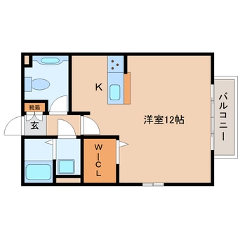 間取図 大和路線・関西本線/奈良駅 徒歩10分 1階 築21年