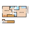 大和路線・関西本線/奈良駅 バス:10分:停歩7分 2階 築17年 1LDKの間取り