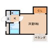 近鉄難波線・奈良線/近鉄奈良駅 徒歩13分 4階 築34年 1Kの間取り