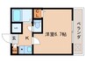 近鉄難波線・奈良線/近鉄奈良駅 徒歩12分 2階 築37年 1Kの間取り