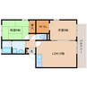近鉄難波線・奈良線/近鉄奈良駅 バス:14分:停歩4分 3階 築24年 2LDKの間取り