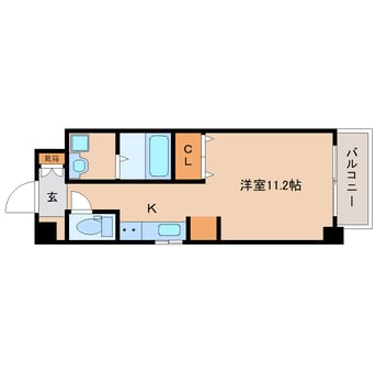 間取図 大和路線・関西本線/奈良駅 徒歩5分 4階 築19年