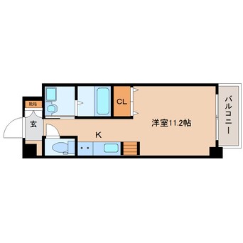 間取図 大和路線・関西本線/奈良駅 徒歩5分 2階 築17年