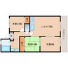 近鉄難波線・奈良線/新大宮駅 徒歩6分 2階 築33年 3LDKの間取り