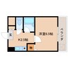大和路線・関西本線/奈良駅 徒歩3分 3階 築30年 1Kの間取り