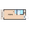 近鉄難波線・奈良線/新大宮駅 徒歩10分 3階 築38年 1Rの間取り