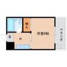 近鉄難波線・奈良線/新大宮駅 徒歩5分 1階 築34年 1Kの間取り